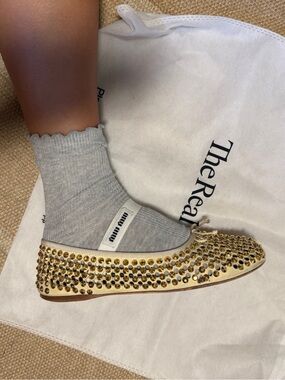 Authentic Miu Miu ballet flats, Size - 40